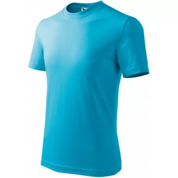  Kinder-T-Shirt MALFINI BASIC 138 TÜRKIS 