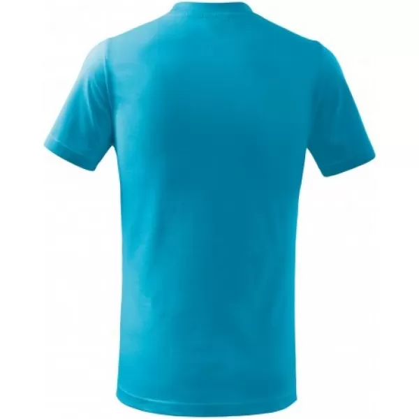  Kinder-T-Shirt MALFINI BASIC 138 TÜRKIS 