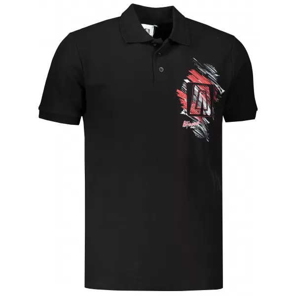  Herren-T-Shirt ALTISPORT ALM032203 SCHWARZ 