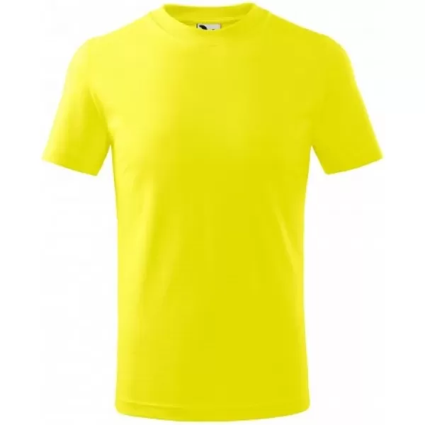  Kinder-T-Shirt MALFINI BASIC 138 ZITRONE 