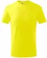 Kinder-T-Shirt MALFINI BASIC 138 ZITRONE