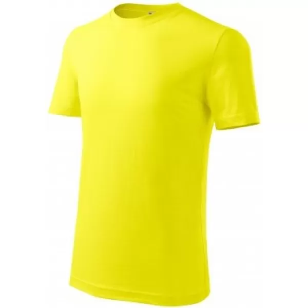  Kinder-T-Shirt MALFINI CLASSIC NEW 135 ZITRONE 