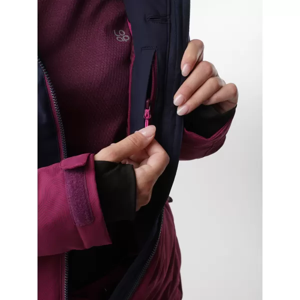  Damen-Skijacke LOAP FLOE OLW2016 ROSA/BLAU 