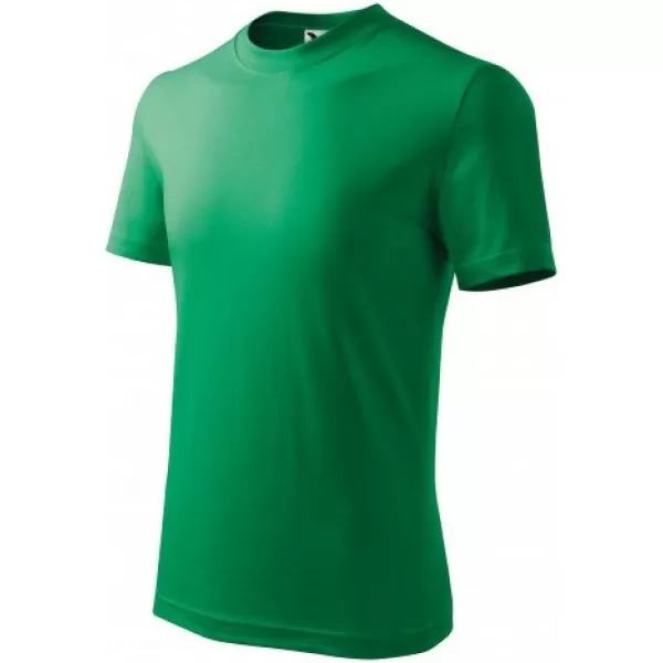  Kinder-T-Shirt MALFINI BASIC 138 MITTELGRÜN 
