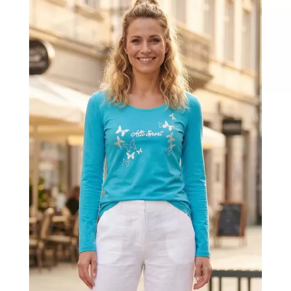 Damen-T-Shirt ALTISPORT ALW011169 TÜRKIS 