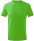 Kinder-T-Shirt MALFINI BASIC 138 APFELGRÜN
