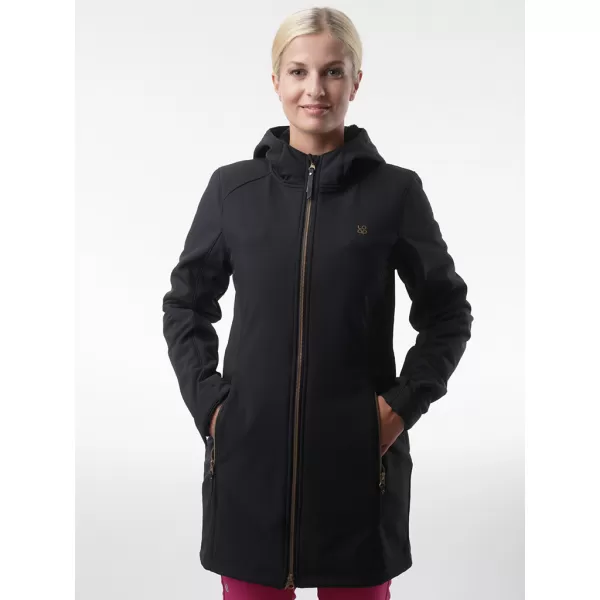  Softshell-Mantel für Damen LOAP LYWIENA SFW2014 SCHWARZ 