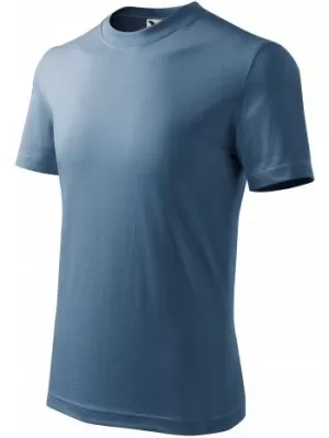 Kinder-T-Shirt MALFINI BASIC 138 DENIM