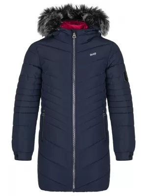Wintermantel für Mädchen LOAP OKURA OLK2006 BLAU