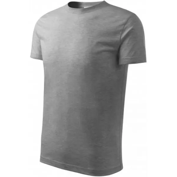  Kinder-T-Shirt MALFINI BASIC 138 DUNKELGRAUE HIGHLIGHTS 