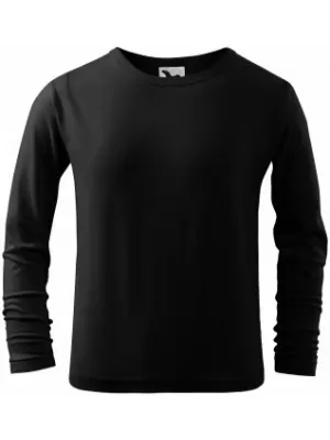 Kinder-T-Shirt MALFINI FIT-T LS 121 SCHWARZ