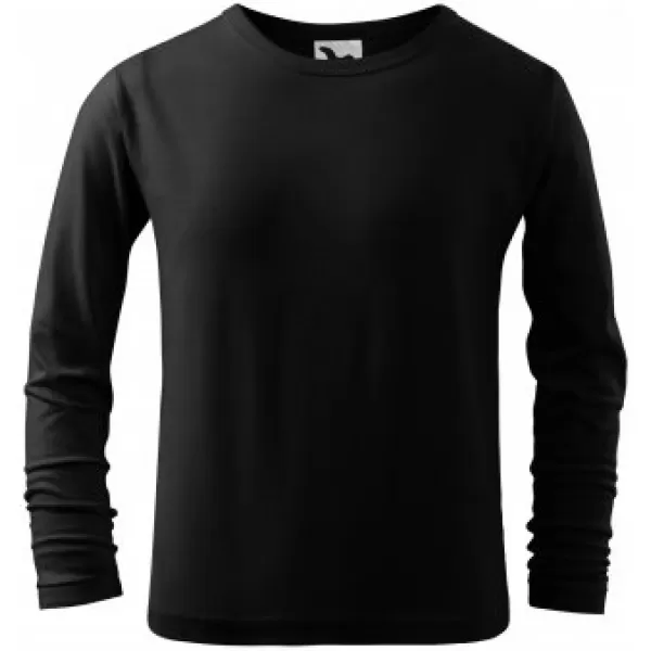  Kinder-T-Shirt MALFINI FIT-T LS 121 SCHWARZ 