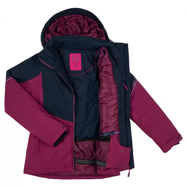  Damen-Skijacke LOAP FLOE OLW2016 ROSA/BLAU 