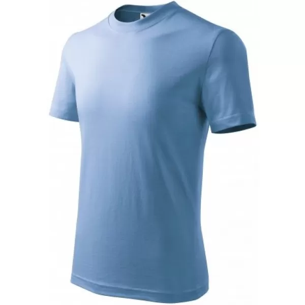  Kinder-T-Shirt MALFINI BASIC 138 HIMMELBLAU 