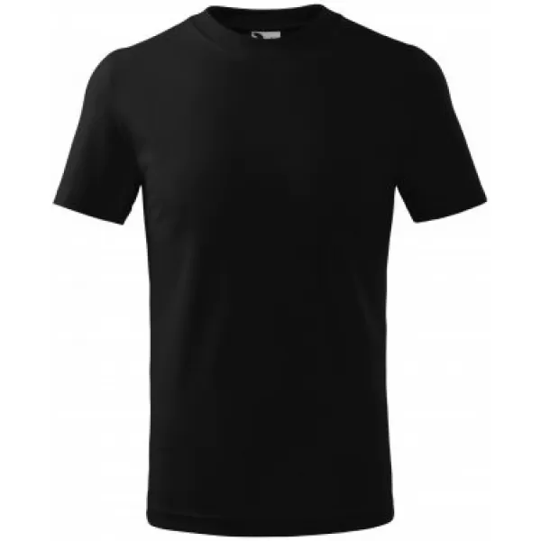  Kinder-T-Shirt MALFINI CLASSIC 100 SCHWARZ 