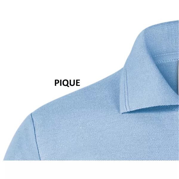  Kinder-T-Shirt mit Kragen MALFINI PIQUE POLO 222 HIMMELBLAU 