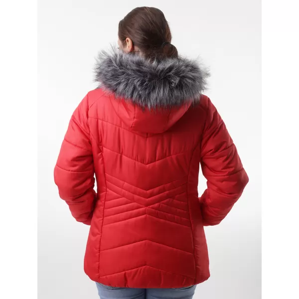  Winterjacke für Damen LOAP TARRA CLW20108 ROT 