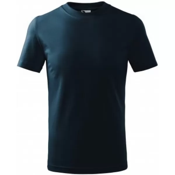  Kinder-T-Shirt MALFINI CLASSIC 100 MARINEBLAU 