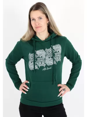 Damen-Sweatshirt ALTISPORT ALW005JN795 DUNKELGRÜN