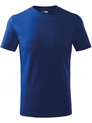 Kinder-T-Shirt MALFINI BASIC 138 KÖNIGSBLAU