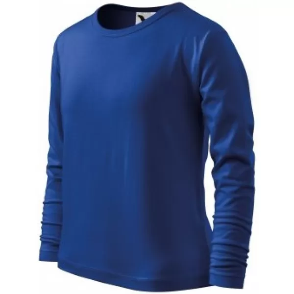  Kinder-T-Shirt MALFINI FIT-T LS 121 KÖNIGSBLAU 