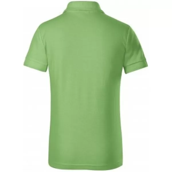  Kinder-T-Shirt mit Kragen MALFINI PIQUE POLO 222 GRASGRÜN 