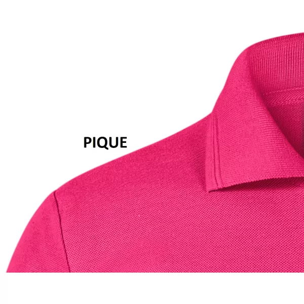  Kinder-T-Shirt mit Kragen MALFINI PIQUE POLO 222 MAGENTA 