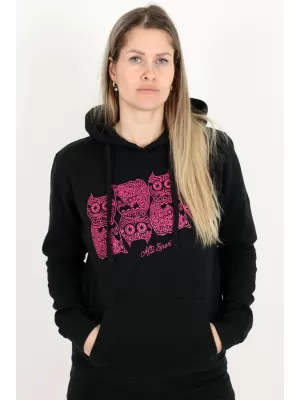 Damen-Sweatshirt ALTISPORT ALW005JN795 SCHWARZ ROSA