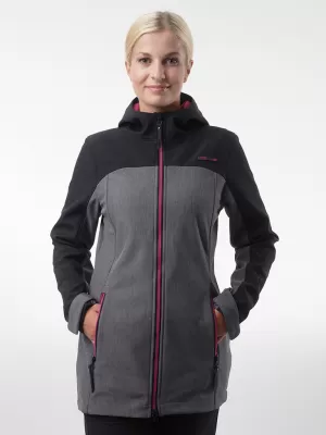 Softshell-Mantel für Damen LOAP LYANA SFW2018 SCHWARZ