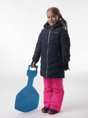 Wintermantel für Mädchen LOAP OKURA OLK2006 BLAU