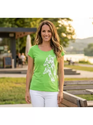Damen-T-Shirt ALTISPORT ALW034122 APFELGRÜN