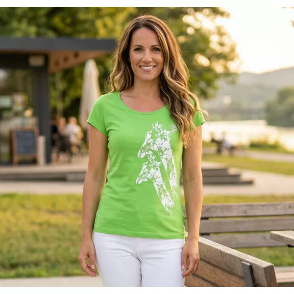  Damen-T-Shirt ALTISPORT ALW034122 APFELGRÜN 