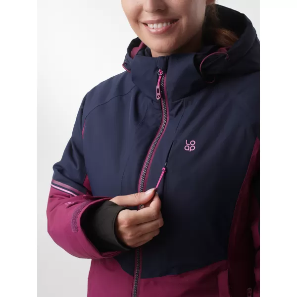  Damen-Skijacke LOAP FLOE OLW2016 ROSA/BLAU 