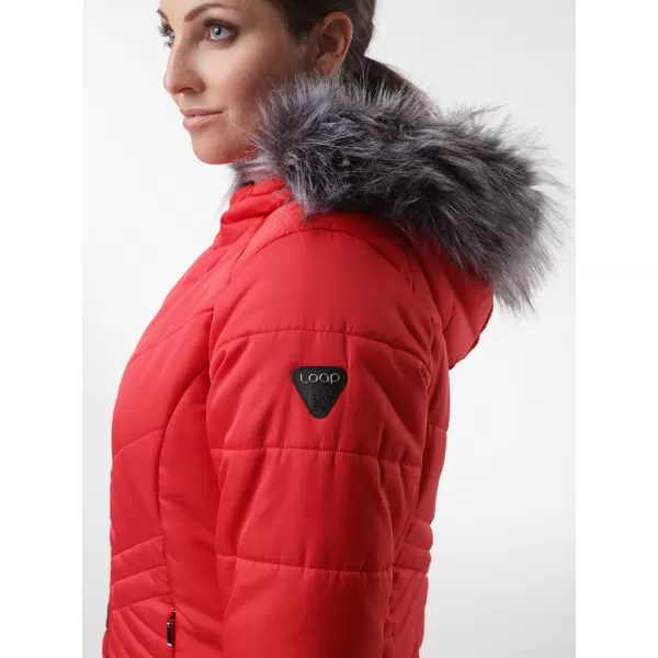  Winterjacke für Damen LOAP TARRA CLW20108 ROT 