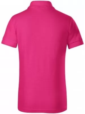 Kinder-T-Shirt mit Kragen MALFINI PIQUE POLO 222 MAGENTA