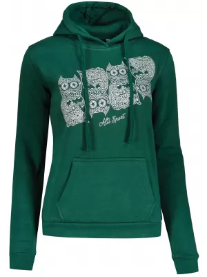 Damen-Sweatshirt ALTISPORT ALW005JN795 DUNKELGRÜN