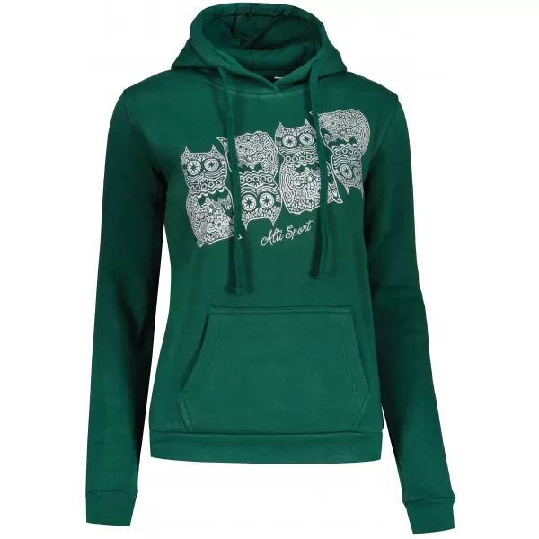  Damen-Sweatshirt ALTISPORT ALW005JN795 DUNKELGRÜN 