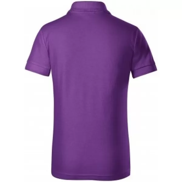  Kinder-T-Shirt mit Kragen MALFINI PIQUE POLO 222 LILA 