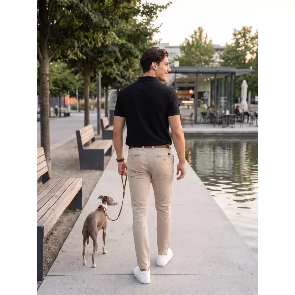  Herren-T-Shirt mit Kragen ALTISPORT ALM013203 SCHWARZ UND WEIß 