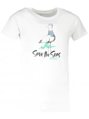 T -Shirt ALPINE PRO EKOSO KTST330 WEIß