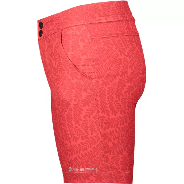  Shorts ALPINE PRO DENIELO KPAT211 ROT 