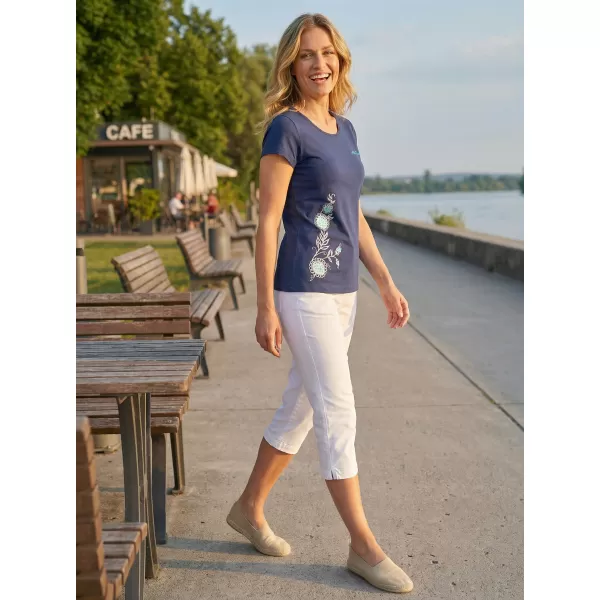  Damen-T-Shirt ALTISPORT ALW055122 MITTERNACHTSBLAU 