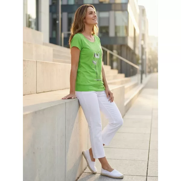  Dámské triko ALTISPORT CARRYOVER ALW043120 APPLE GREEN 