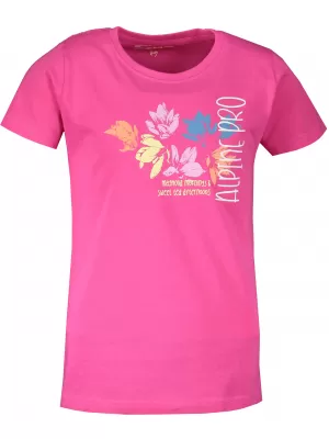 T -Shirt ALPINE PRO SPORO 3 KTST318 ROSA