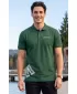 Herren-T-Shirt mit Kragen ALTISPORT ALM013203 FLASCHENGRÜN