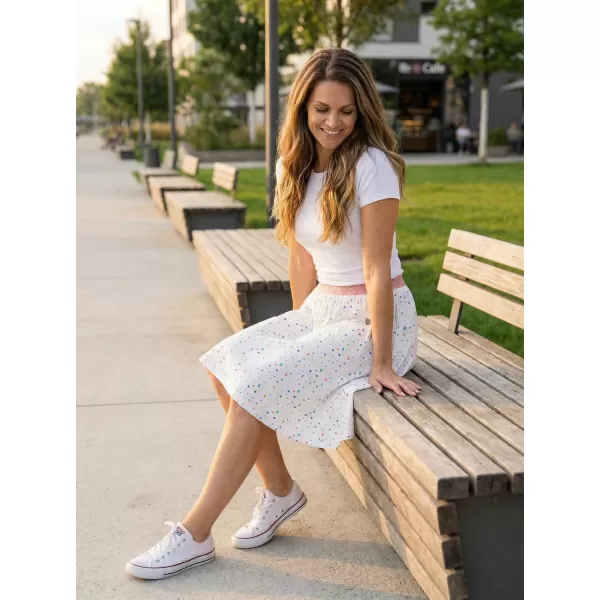  Damenrock KIXMI LOTTIE WEIß 