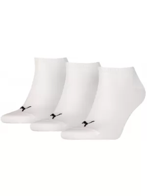 Socken PUMA SNEAKER PLAIN 3P WEIß