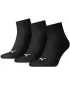 Socken PUMA QUARTER PLAIN 3P SCHWARZ