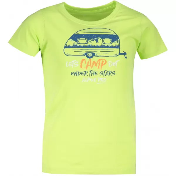  T -Shirt ALPINE PRO MATTERO 3 KTST313 GRÜN 