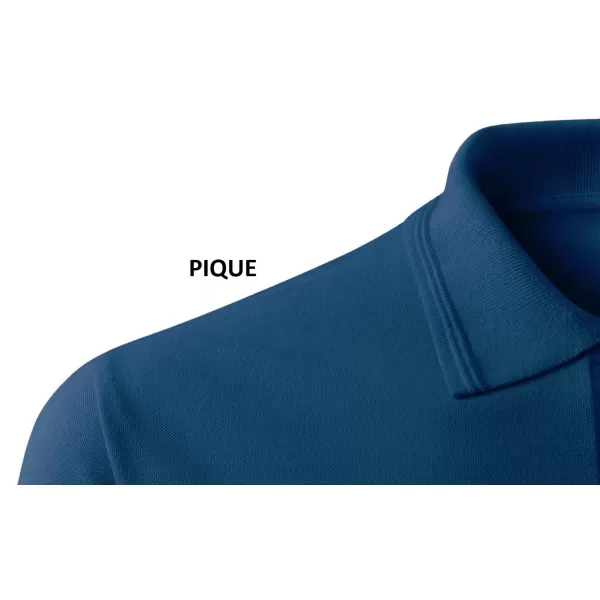  Damen-T-Shirt mit Kragen MALFINI PIQUE POLO 210 MITTERNACHTSBLAU 